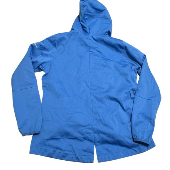 💙 Nike Blue Full Zip Hooded Lightweight Jacket Women’s L Large Activewear 💙 - Picture 2 of 4